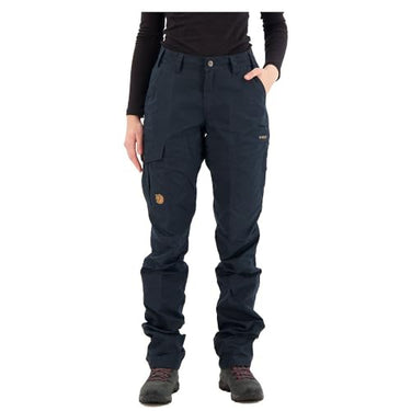 Fjällräven Damen Karla Pro Curved Outdoor hose, Dark Navy, EU im Sale